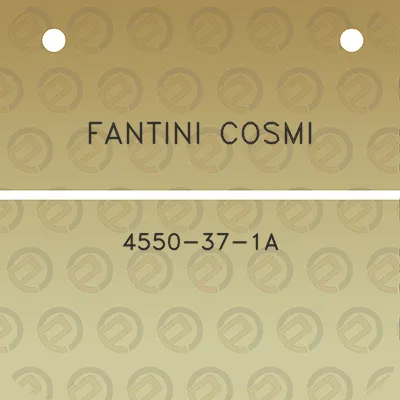 fantini-cosmi-4550-37-1a