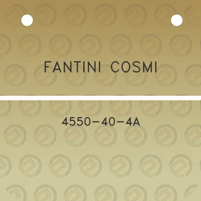 fantini-cosmi-4550-40-4a