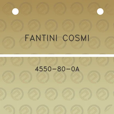 fantini-cosmi-4550-80-0a