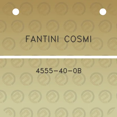 fantini-cosmi-4555-40-0b