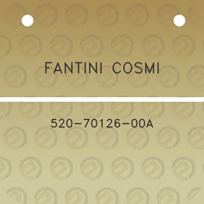 fantini-cosmi-520-70126-00a