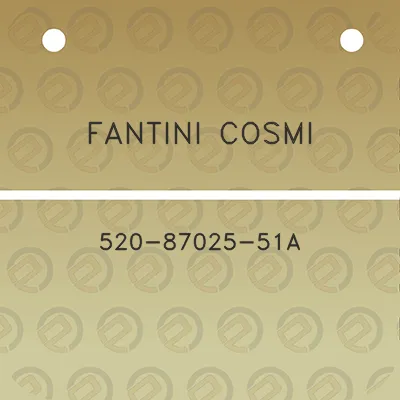 fantini-cosmi-520-87025-51a