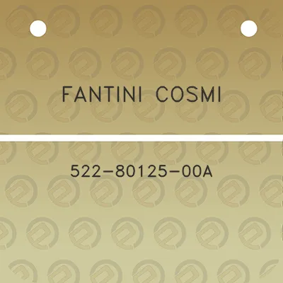 fantini-cosmi-522-80125-00a