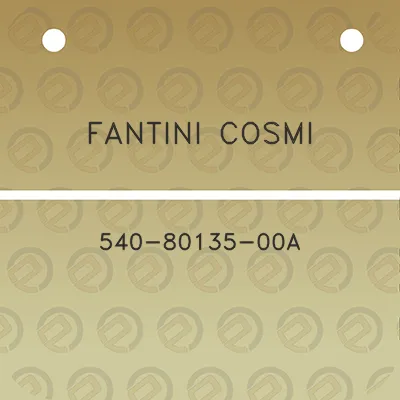 fantini-cosmi-540-80135-00a