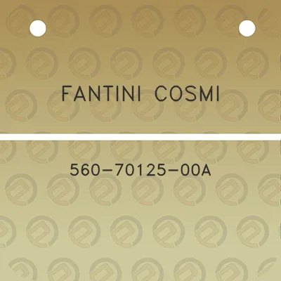 fantini-cosmi-560-70125-00a