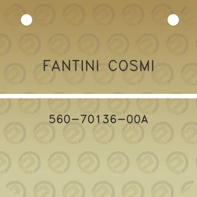 fantini-cosmi-560-70136-00a