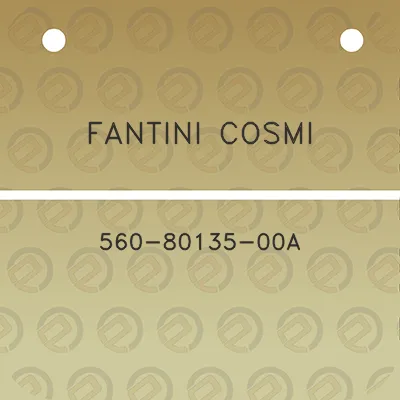 fantini-cosmi-560-80135-00a