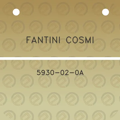 fantini-cosmi-5930-02-0a