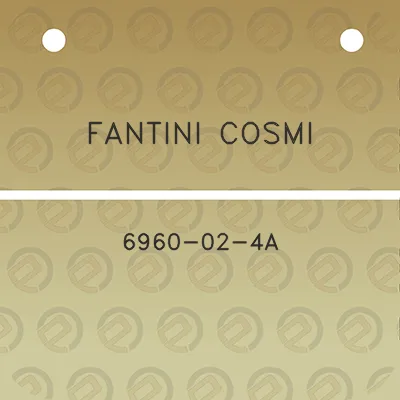 fantini-cosmi-6960-02-4a