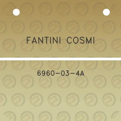 fantini-cosmi-6960-03-4a