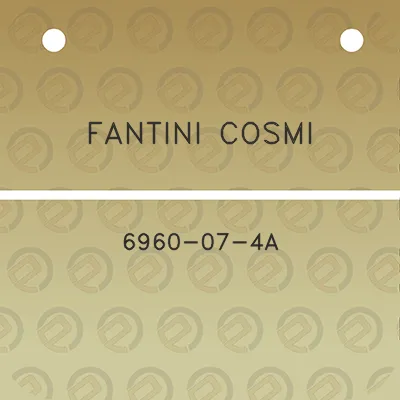 fantini-cosmi-6960-07-4a