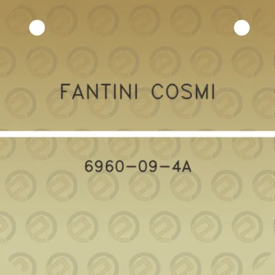 fantini-cosmi-6960-09-4a