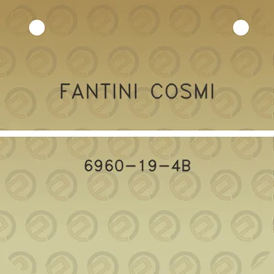 fantini-cosmi-6960-19-4b