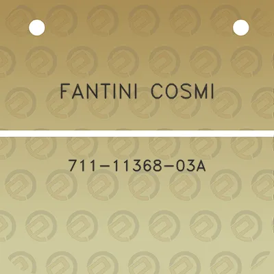 fantini-cosmi-711-11368-03a