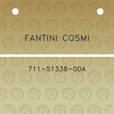 fantini-cosmi-711-51338-00a