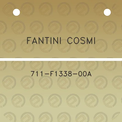 fantini-cosmi-711-f1338-00a