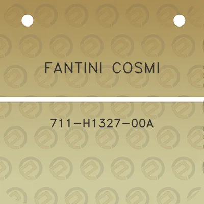 fantini-cosmi-711-h1327-00a