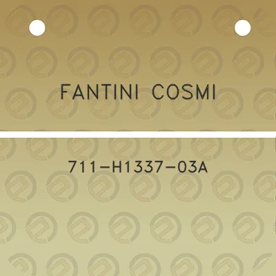 fantini-cosmi-711-h1337-03a