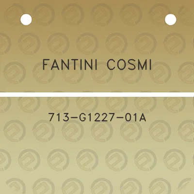 fantini-cosmi-713-g1227-01a