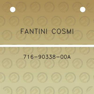 fantini-cosmi-716-90338-00a