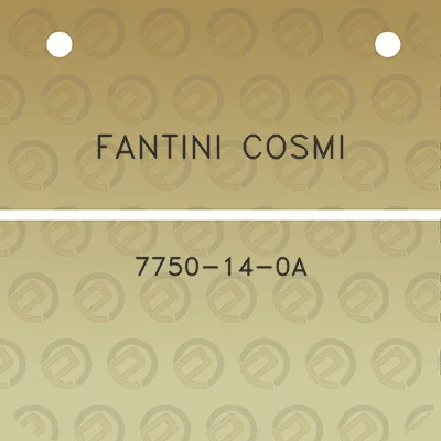 fantini-cosmi-7750-14-0a