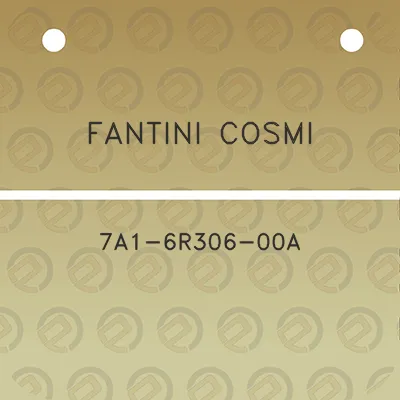 fantini-cosmi-7a1-6r306-00a