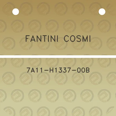 fantini-cosmi-7a11-h1337-00b