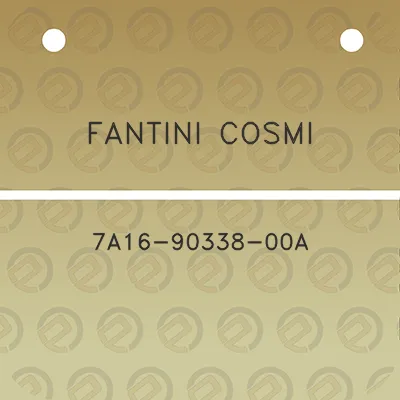 fantini-cosmi-7a16-90338-00a