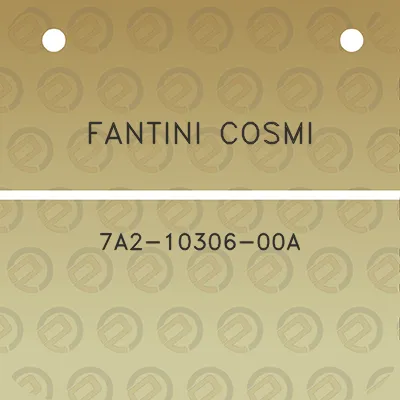 fantini-cosmi-7a2-10306-00a