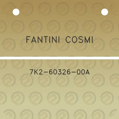 fantini-cosmi-7k2-60326-00a