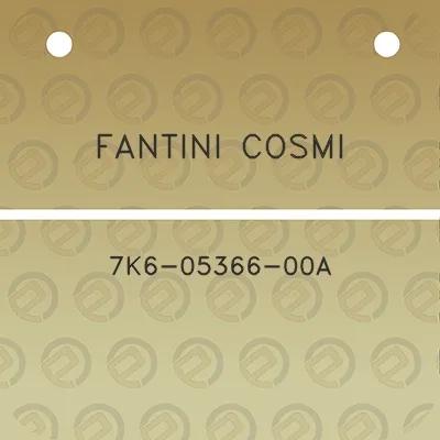 fantini-cosmi-7k6-05366-00a