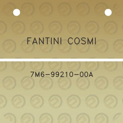 fantini-cosmi-7m6-99210-00a