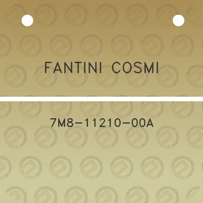 fantini-cosmi-7m8-11210-00a