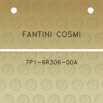 fantini-cosmi-7p1-6r306-00a