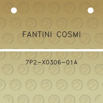 fantini-cosmi-7p2-x0306-01a