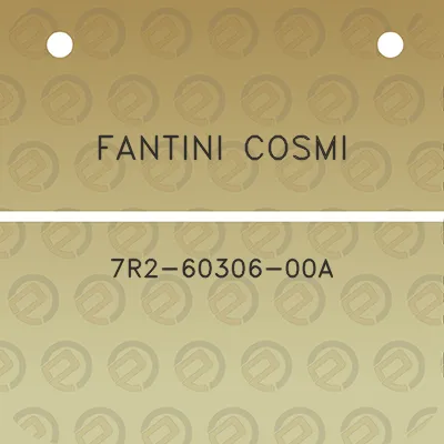 fantini-cosmi-7r2-60306-00a