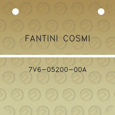 fantini-cosmi-7v6-05200-00a