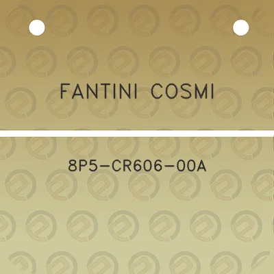 fantini-cosmi-8p5-cr606-00a