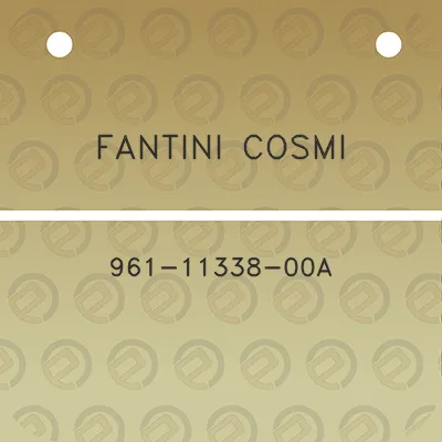 fantini-cosmi-961-11338-00a