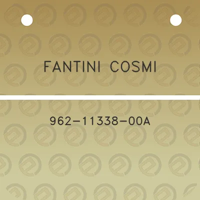 fantini-cosmi-962-11338-00a