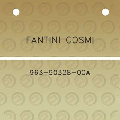 fantini-cosmi-963-90328-00a