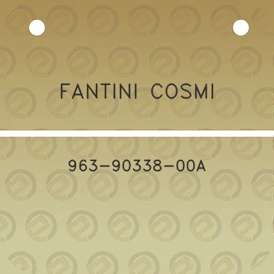 fantini-cosmi-963-90338-00a