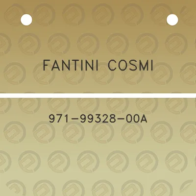 fantini-cosmi-971-99328-00a