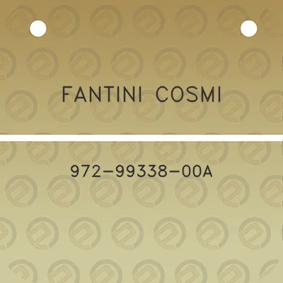 fantini-cosmi-972-99338-00a