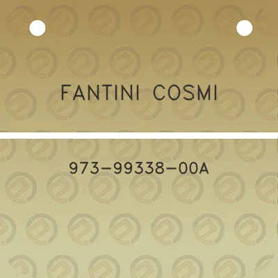 fantini-cosmi-973-99338-00a