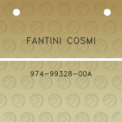 fantini-cosmi-974-99328-00a