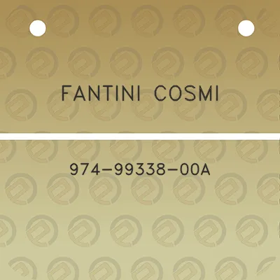 fantini-cosmi-974-99338-00a