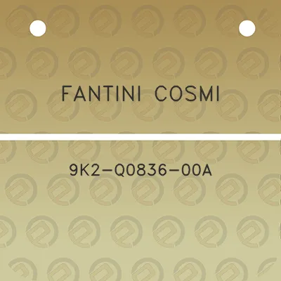 fantini-cosmi-9k2-q0836-00a