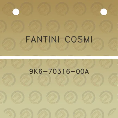 fantini-cosmi-9k6-70316-00a