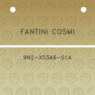 fantini-cosmi-9n2-x03a6-01a